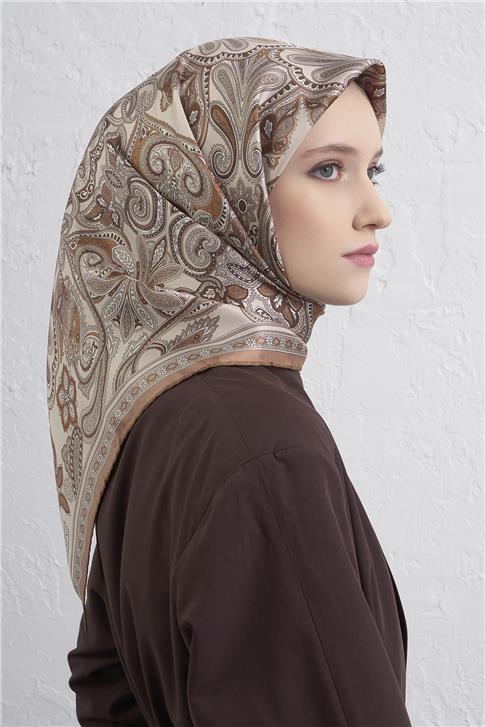 Armine Saf İpek Sura Eşarp 9421D 04