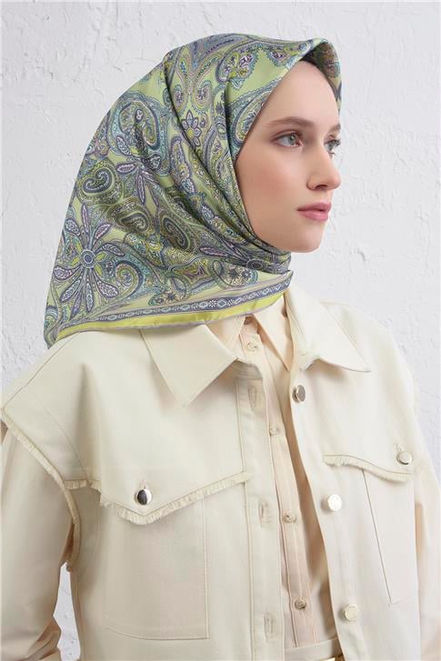 Armine Saf İpek Sura Eşarp 9421D 83