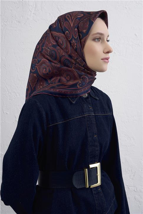 Armine Saf İpek Sura Eşarp 9421D 88 