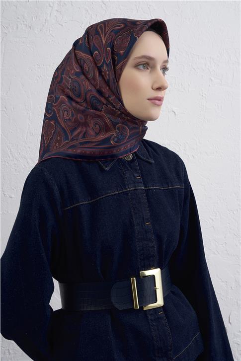 Armine Saf İpek Sura Eşarp 9421D 88 