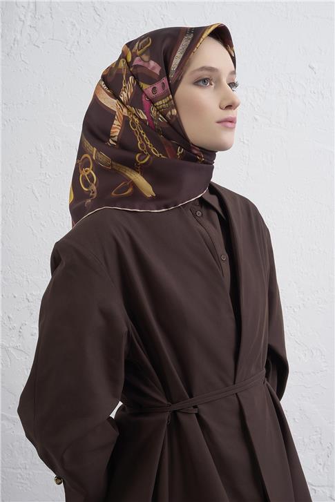 Armine Saf İpek Sura Eşarp 9422D 02