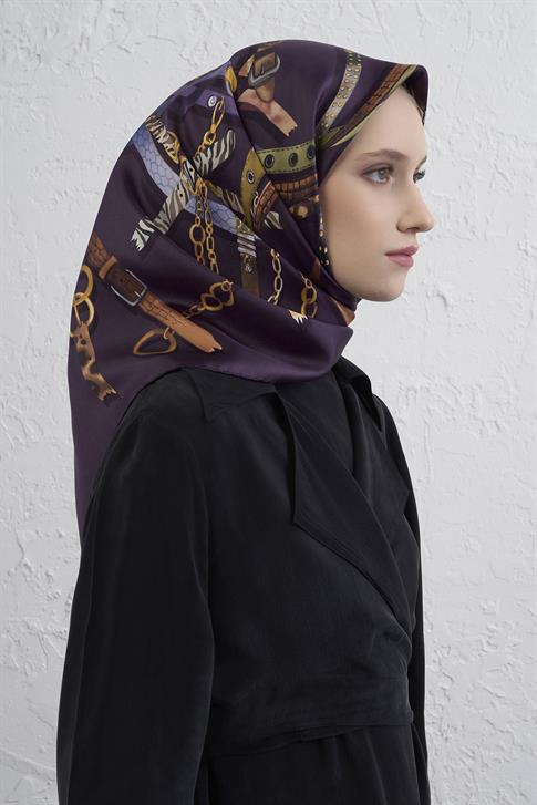 Armine Saf İpek Sura Eşarp 9422D 09