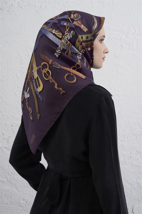 Armine Saf İpek Sura Eşarp 9422D 09