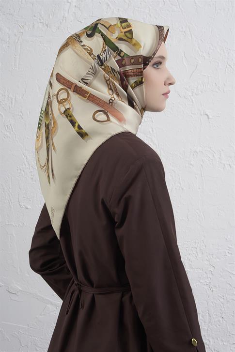 Armine Saf İpek Sura Eşarp 9422D 31