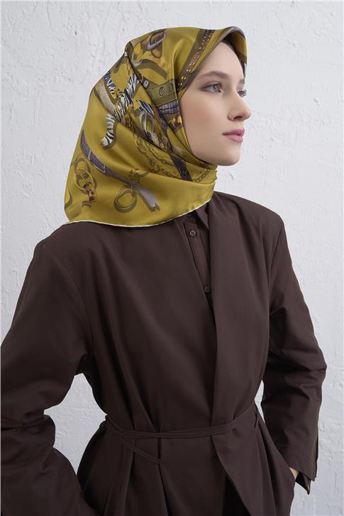 Armine Saf İpek Sura Eşarp 9422D 52