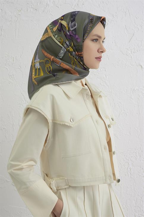 Armine Saf İpek Sura Eşarp 9422D 84
