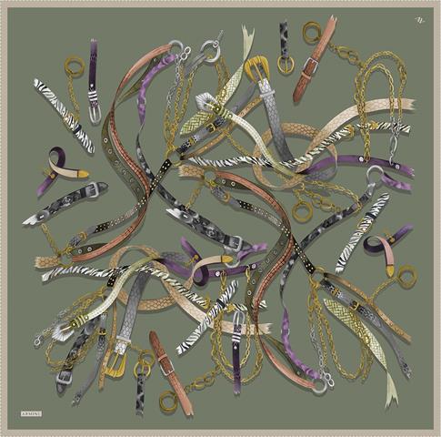 Armine Saf İpek Sura Eşarp 9422D 84