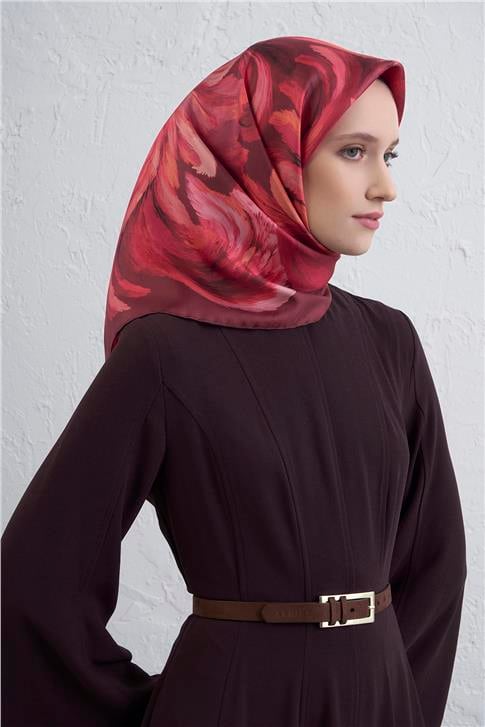 Armine Saf İpek Sura Eşarp 9423D 07