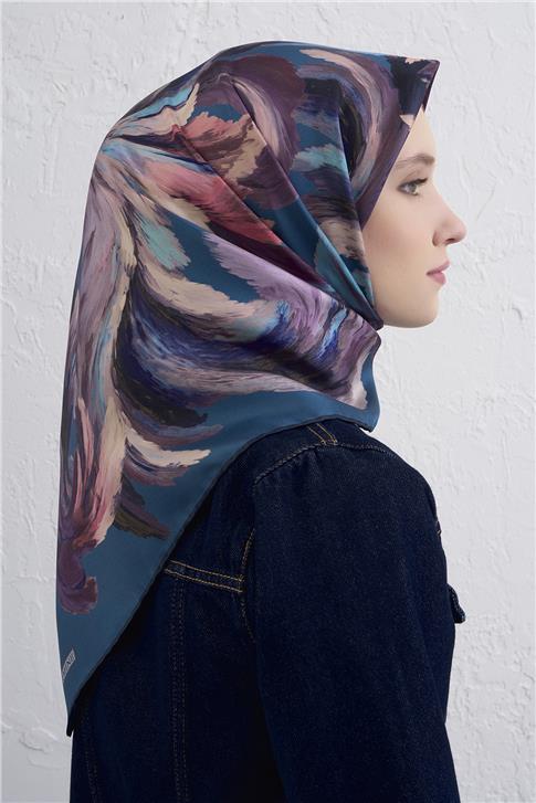 Armine Saf İpek Sura Eşarp 9423D 35