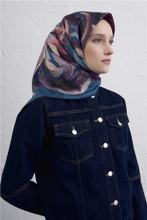 Armine Saf İpek Sura Eşarp 9423D 35