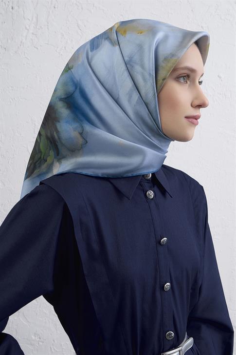 Armine Saf İpek Sura Eşarp 9426D 02