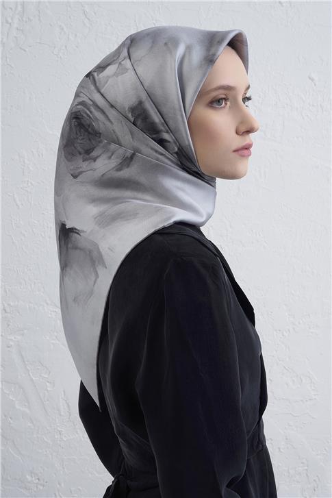 Armine Saf İpek Sura Eşarp 9426D 83