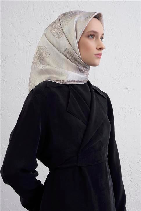Armine Saf İpek Sura Eşarp 9428D 35