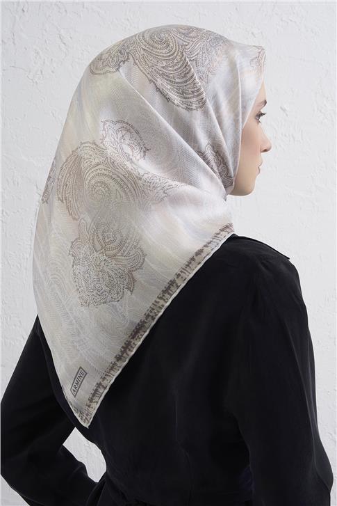Armine Saf İpek Sura Eşarp 9428D 35