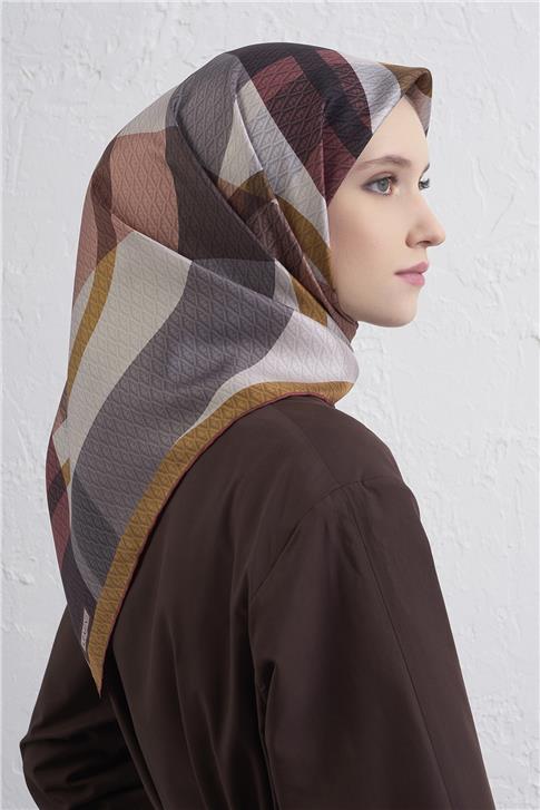 Armine Saf İpek Sura Eşarp 9429D 81