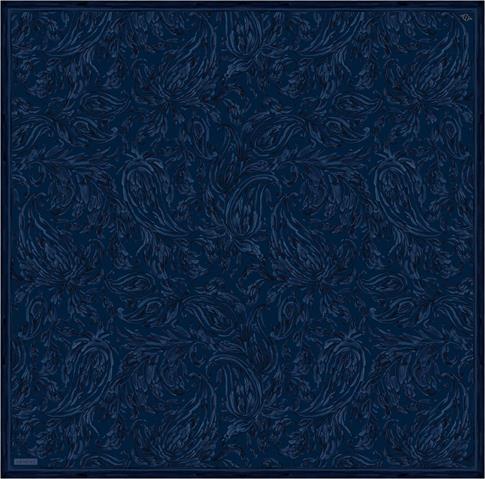 Armine Soyut Desenli Saf İpek Twill Eşarp 9431D 03