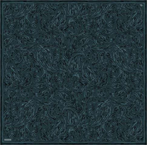 Armine Soyut Desenli Saf İpek Twill Eşarp 9431D 81