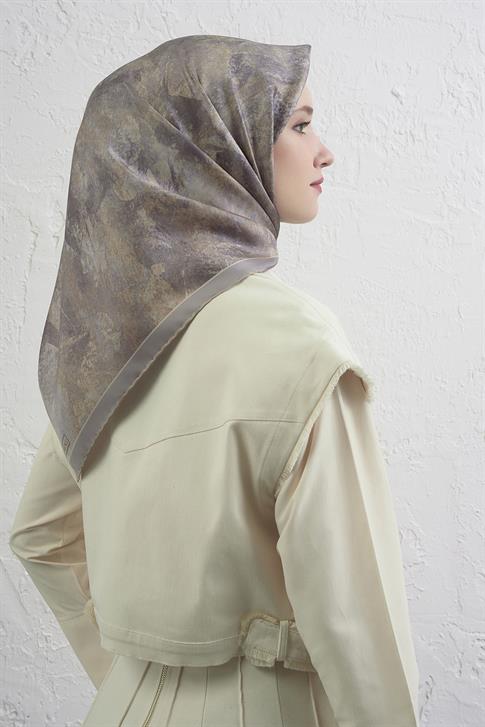 Armine Saf İpek Sura Eşarp 9433D 81