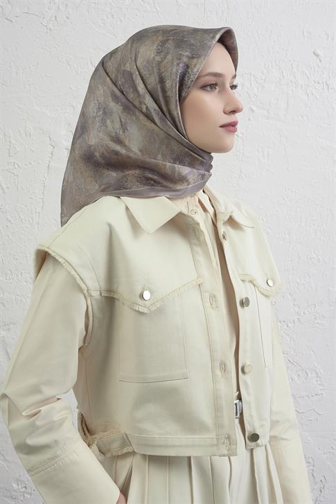 Armine Saf İpek Sura Eşarp 9433D 81