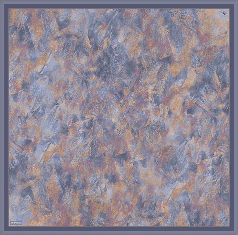 Armine Soyut Desenli Saf İpek Twill Eşarp 9433D 50