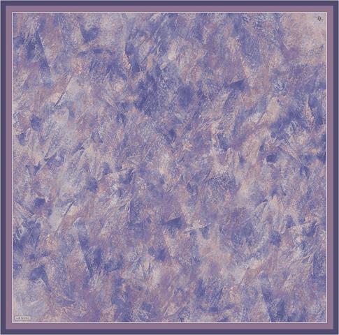 Armine Soyut Desenli Saf İpek Twill Eşarp 9433D 37