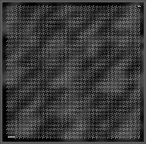 Armine Klasik Desenli Saf İpek Twill Eşarp 9434D 82