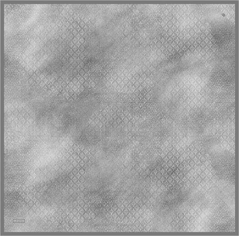 Armine Klasik Desenli Saf İpek Twill Eşarp 9437D 13