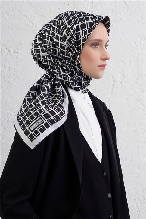 Armine Saf İpek Sura Eşarp 9438D 59