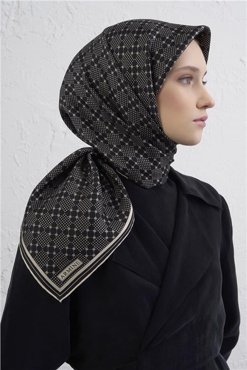 Armine Saf İpek Sura Eşarp 9440D 58