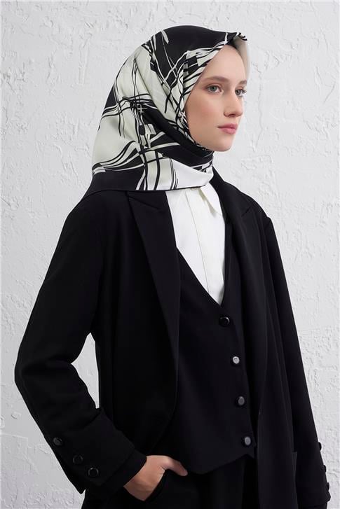 Armine Saf İpek Sura Eşarp 9442D 01