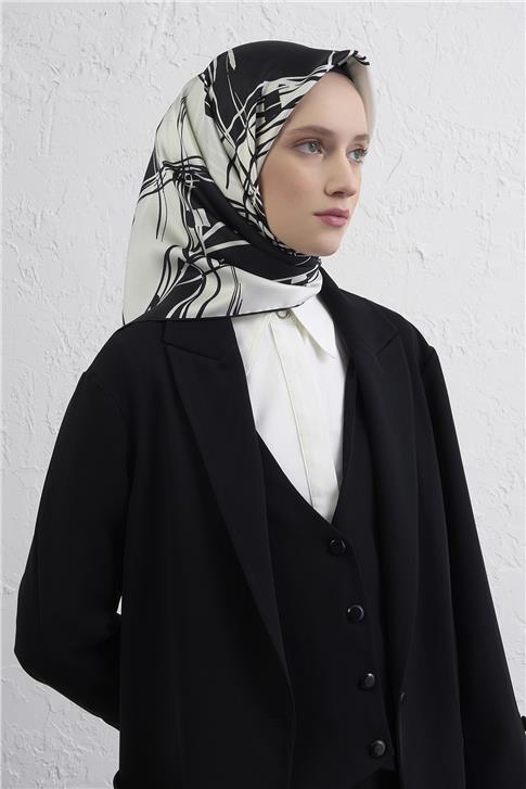 Armine Saf İpek Sura Eşarp 9442D 01