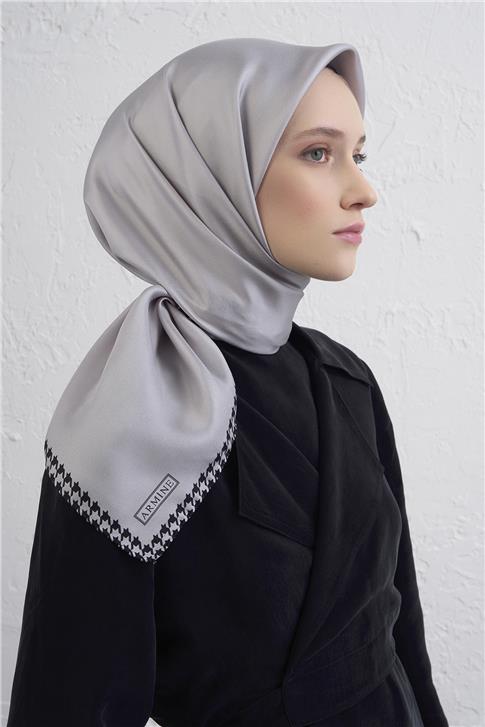 Armine Saf İpek Sura Eşarp 9443D 36