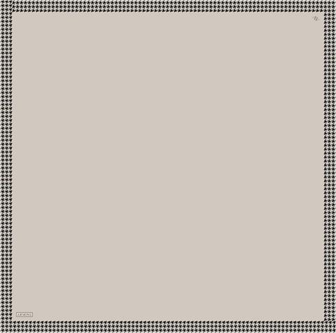 Armine Su Yolu Desenli Saf İpek Twill Eşarp 9443D 01