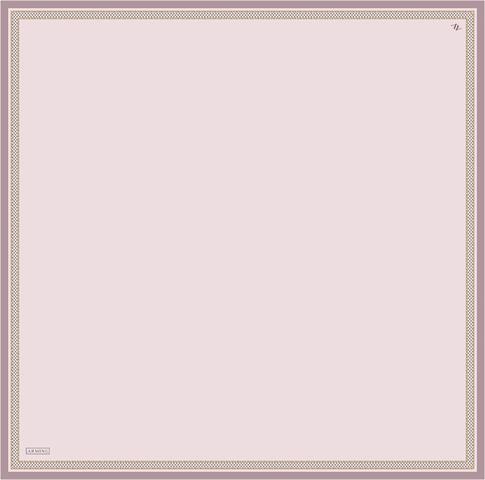 Armine Su Yolu Desenli Saf İpek Twill Eşarp 9444D 07