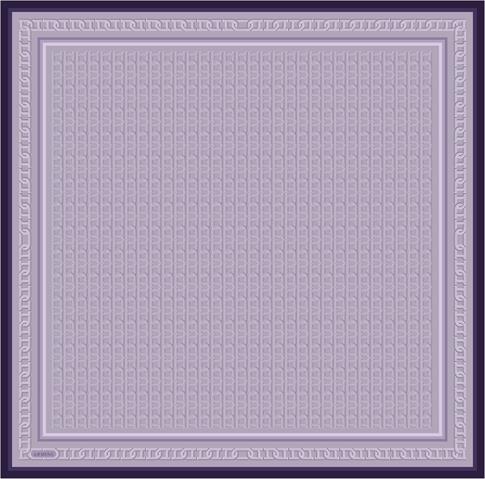 Armine Klasik Desenli Saf İpek Sura Eşarp 9301D 55