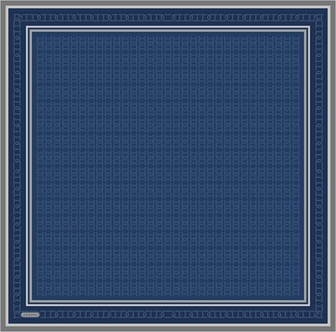 Armine Klasik Desenli Saf İpek Twill Eşarp 9301D 85