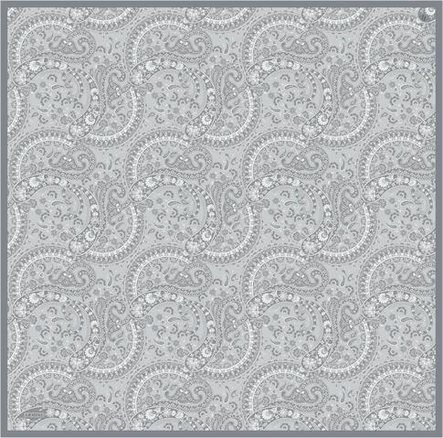 Armine Etnik Desenli Saf İpek Sura Eşarp 9304D 02