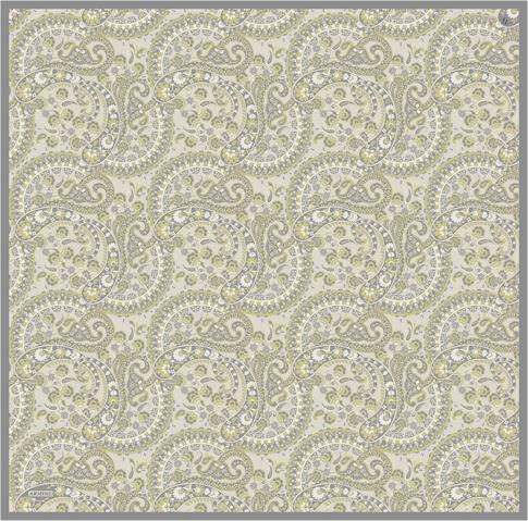 Armine Etnik Desenli Saf İpek Sura Eşarp 9304D 07