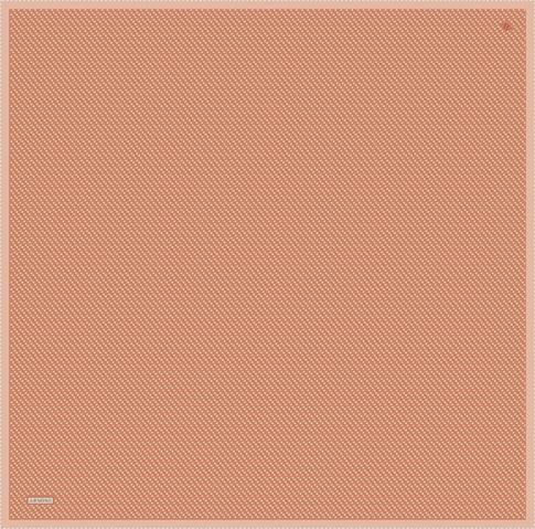 Armine Çiçek Desenli Saf İpek Twill Eşarp 9307D 54