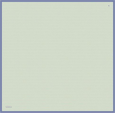Armine Çiçek Desenli Saf İpek Twill Eşarp 9307D 81 