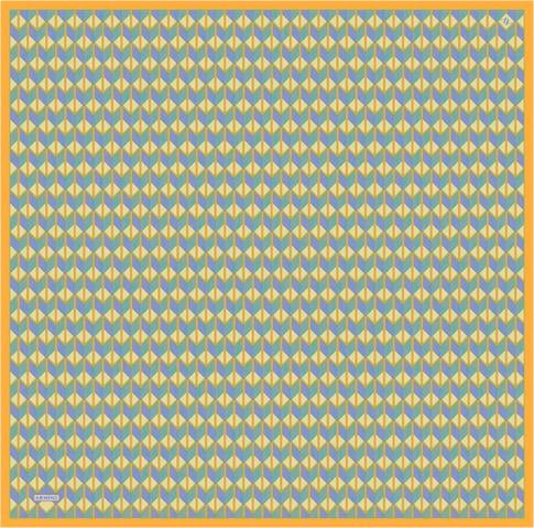 Armine Geometrik Desenli Saf İpek Sura Eşarp 9309D 05 