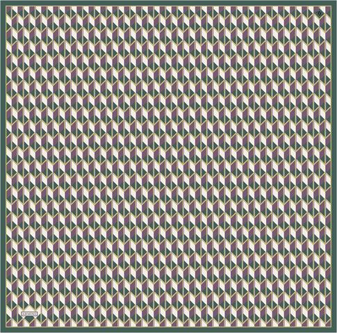 Armine Geometrik Desenli Saf İpek Sura Eşarp 9309D 84