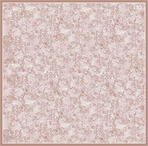 Armine Soyut Desenli Saf İpek Twill Eşarp 9311D 02