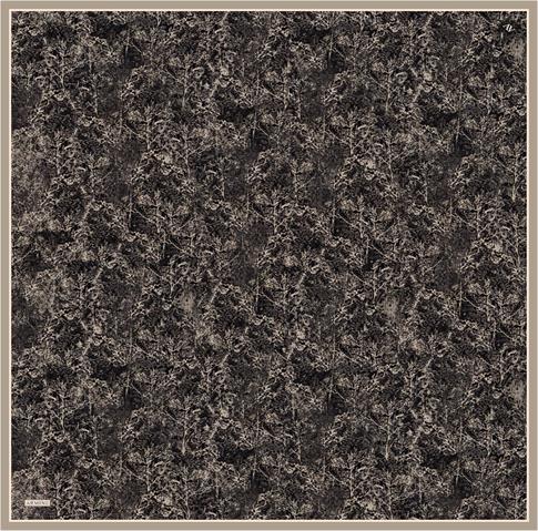 Armine Soyut Desenli Saf İpek Twill Eşarp 9311D 04