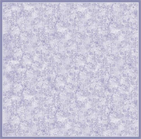 Armine Soyut Desenli Saf İpek Twill Eşarp 9311D 06