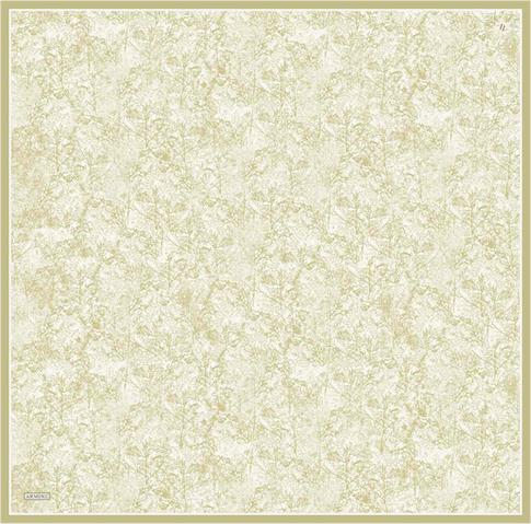 Armine Soyut Desenli Saf İpek Twill Eşarp 9311D 07
