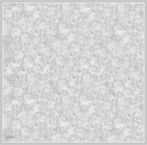 Armine Soyut Desenli Saf İpek Twill Eşarp 9311D 84