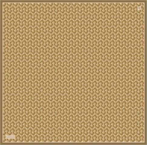 Armine Klasik Desenli Saf İpek Sura Eşarp 9321D 07