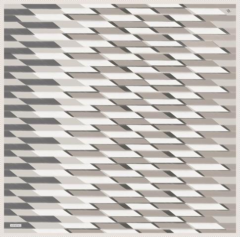 Armine Geometrik Desenli Saf İpek Sura Eşarp 9325D 81