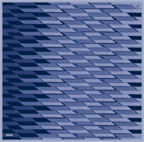 Armine Geometrik Desenli Saf İpek Sura Eşarp 9325D 85 